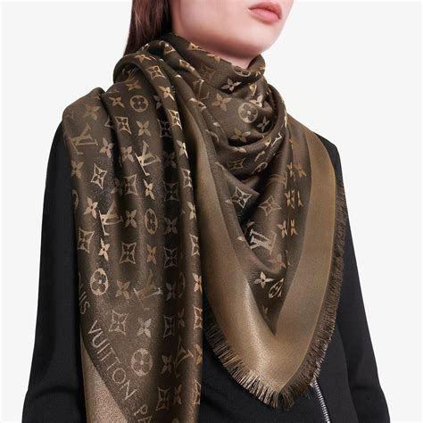 louis vuitton winterschal damen|louis vuitton ladies shawls.